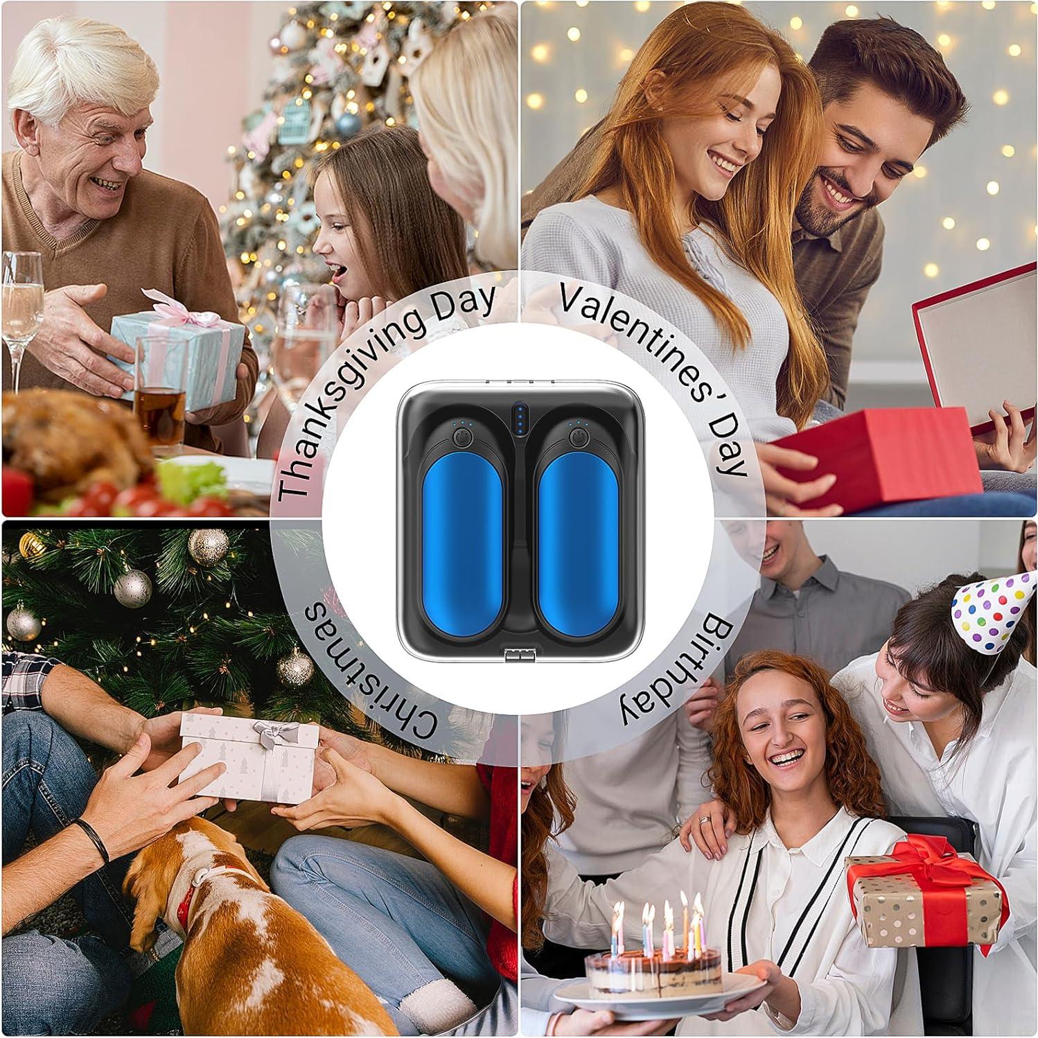 Calentadores de Manos Recargables WarmEmbrace 2000mAh 2 Pzs