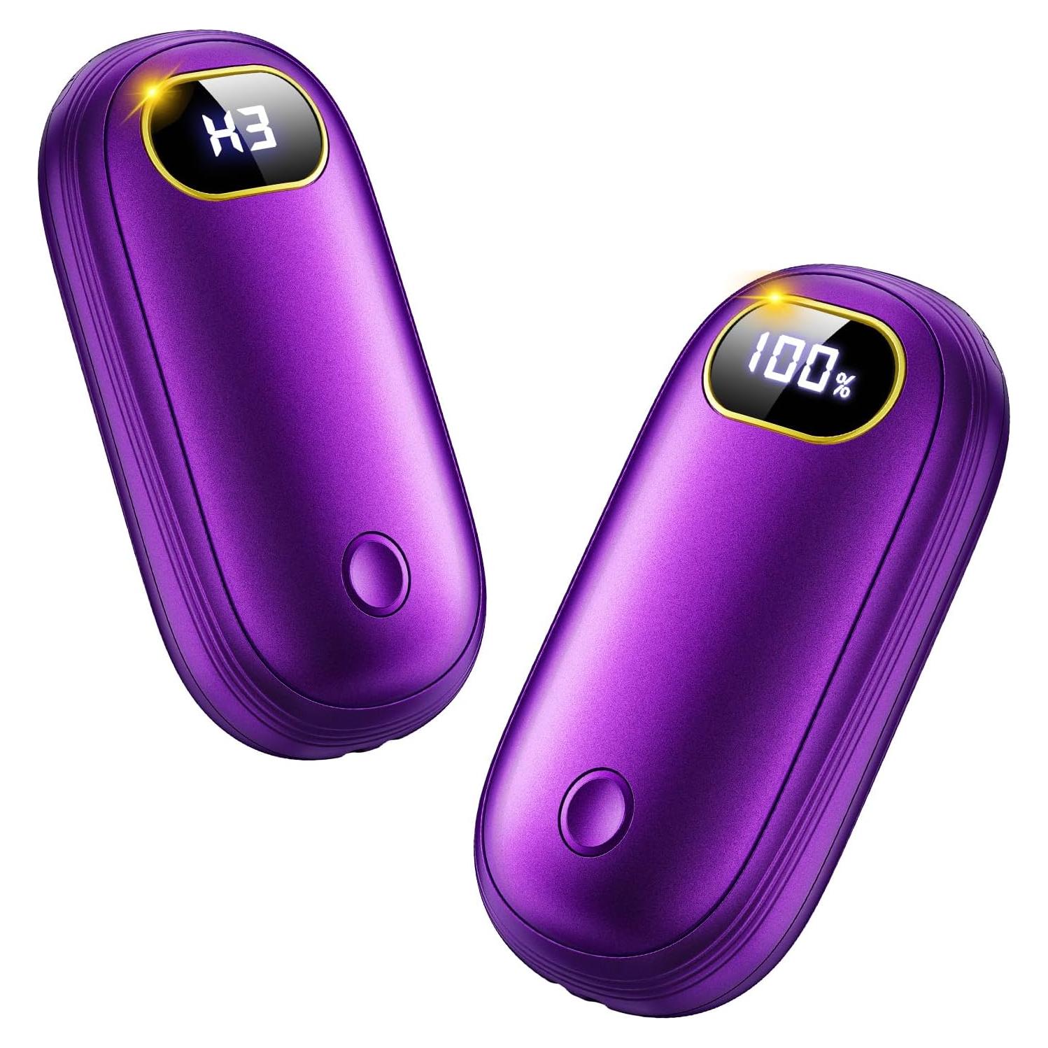 Calentador de Manos Recargable U UZOPI YZE-B23 Doble Cara LED 7000mAh