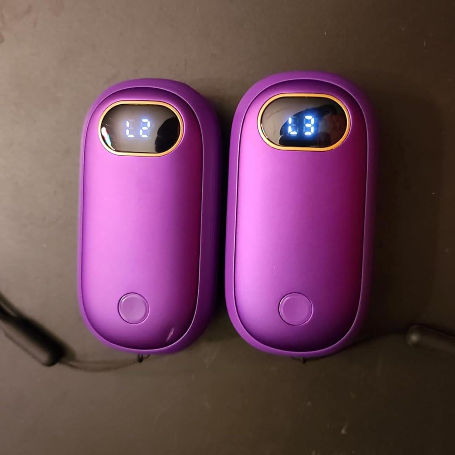 Calentador de Manos Recargable U UZOPI YZE-B23 Doble Cara LED 7000mAh