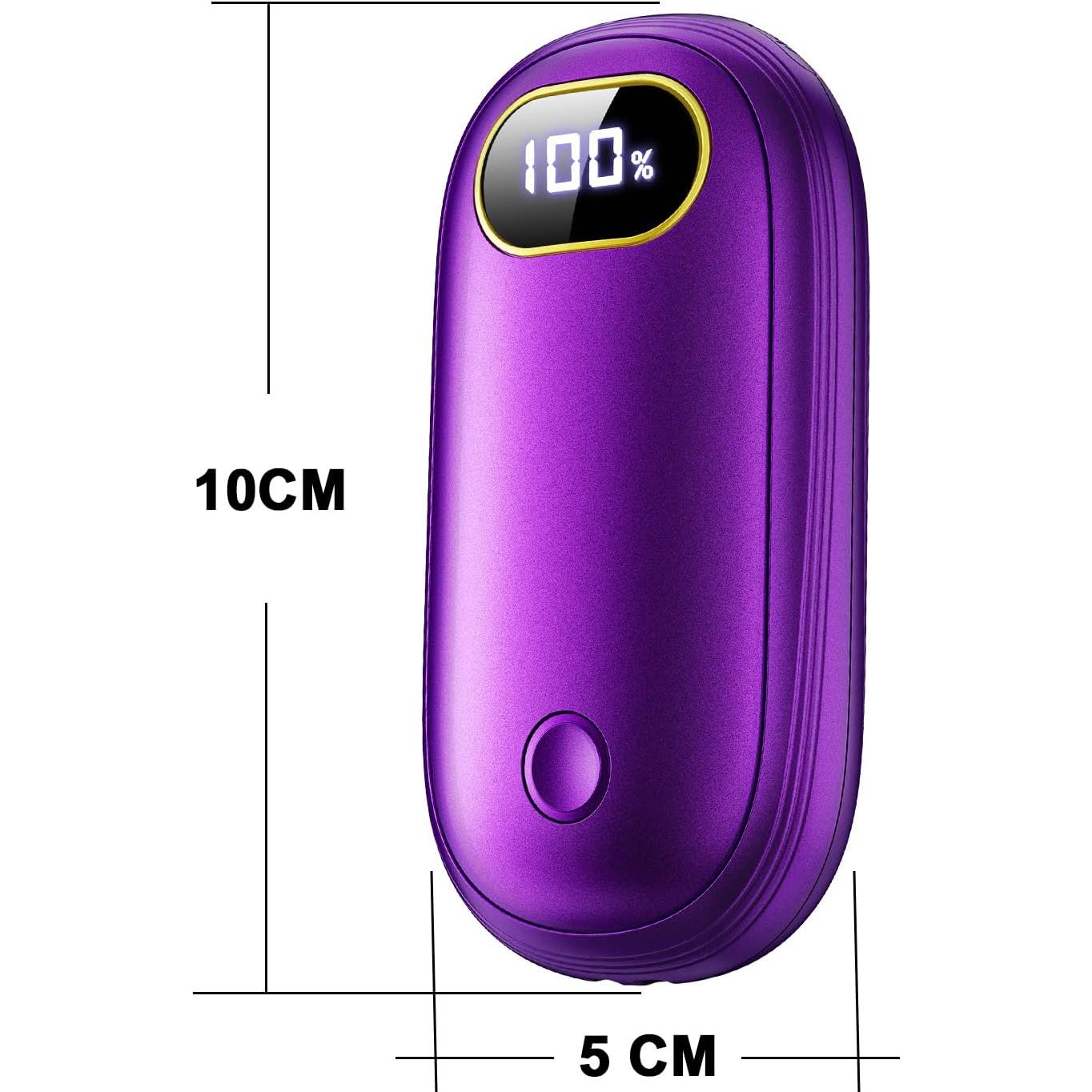 Calentador de Manos Recargable U UZOPI YZE-B23 Doble Cara LED 7000mAh