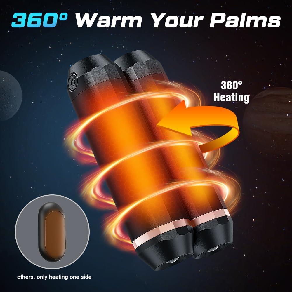 Calentadores de Manos Recargables EnjoyNest C306 10000mAh 2 Pcs