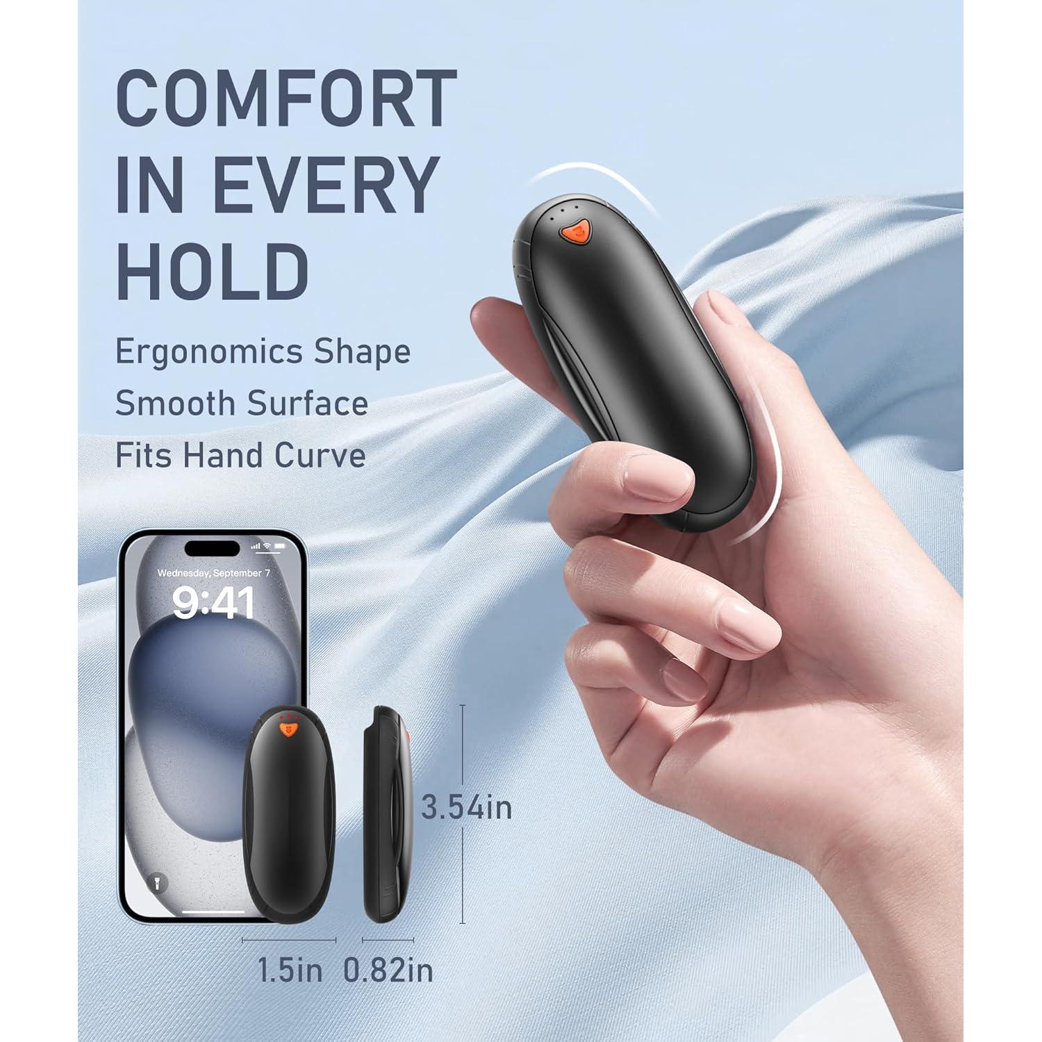 Calentadores de Manos Recargables FancyOct N10 2000mAh 60H