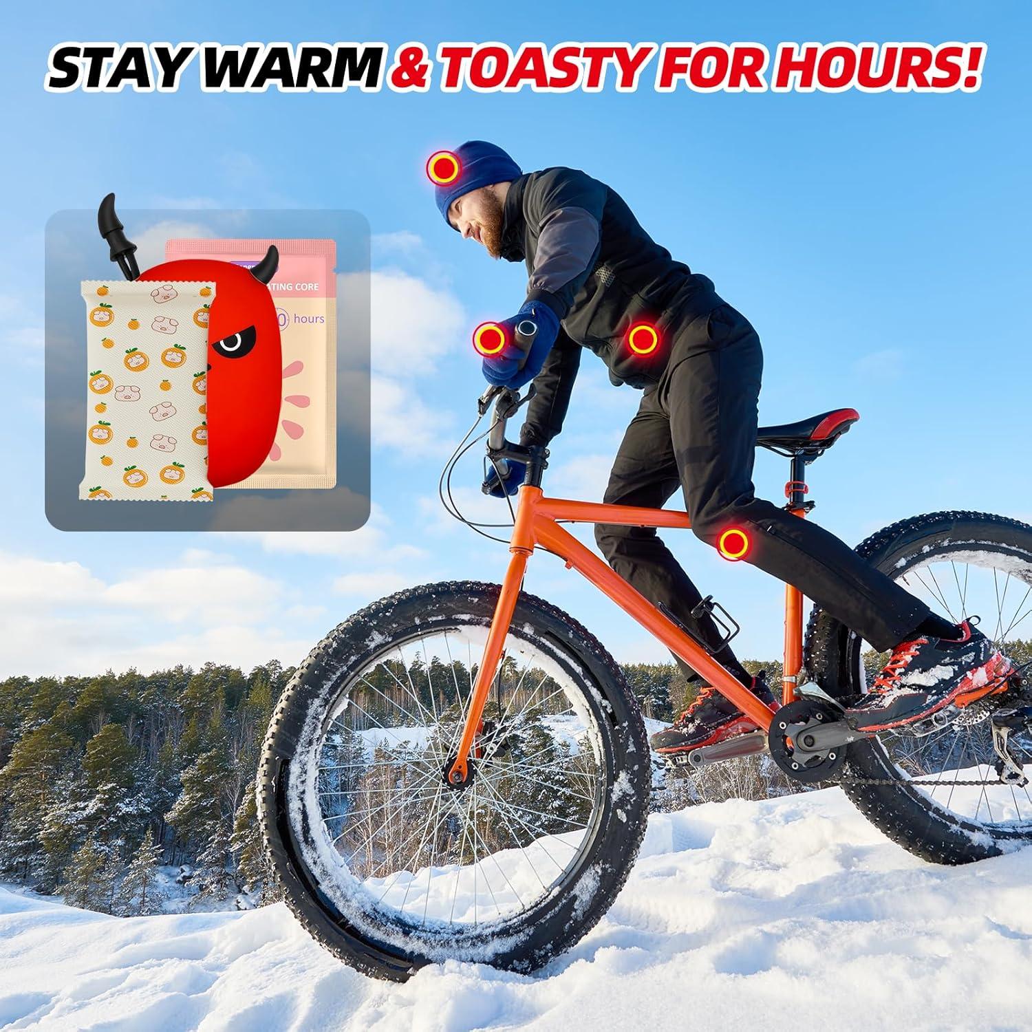 Calentadores de Manos Desechables BananaDeer 40 Paquetes 10 Horas