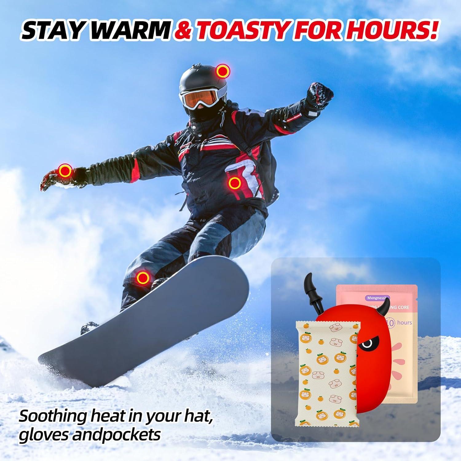 Calentadores de Manos Desechables BananaDeer 40 Paquetes 10 Horas