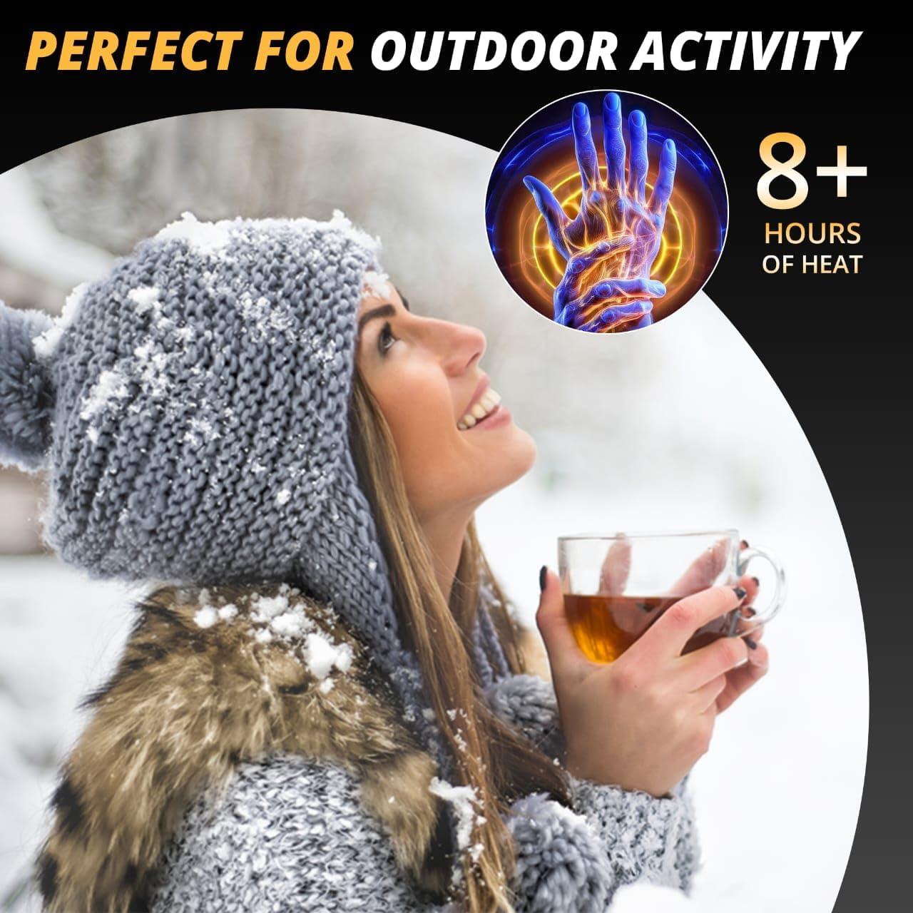 Muñequera Calentadora T Built con 4 Calentadores Desechables