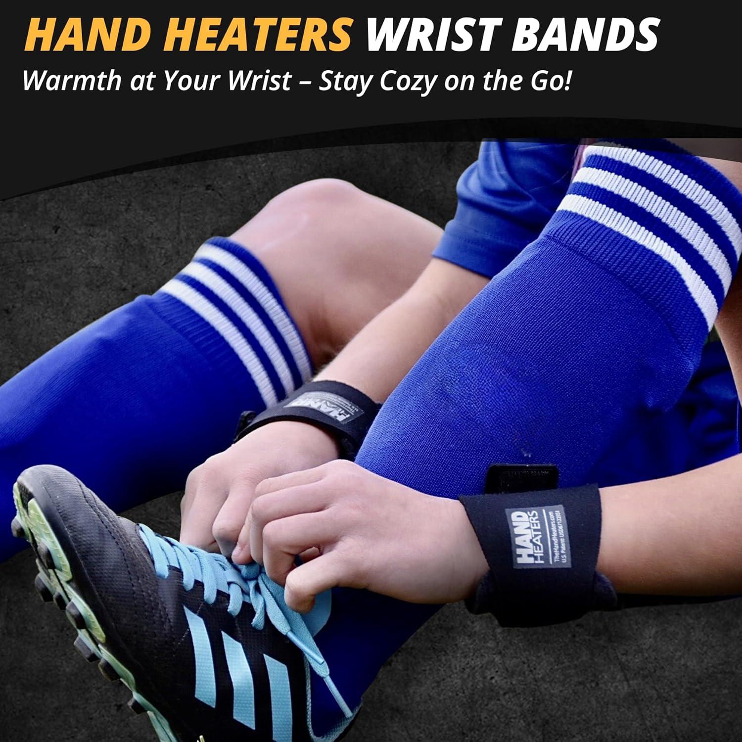 Muñequera Calentadora T Built con 4 Calentadores Desechables