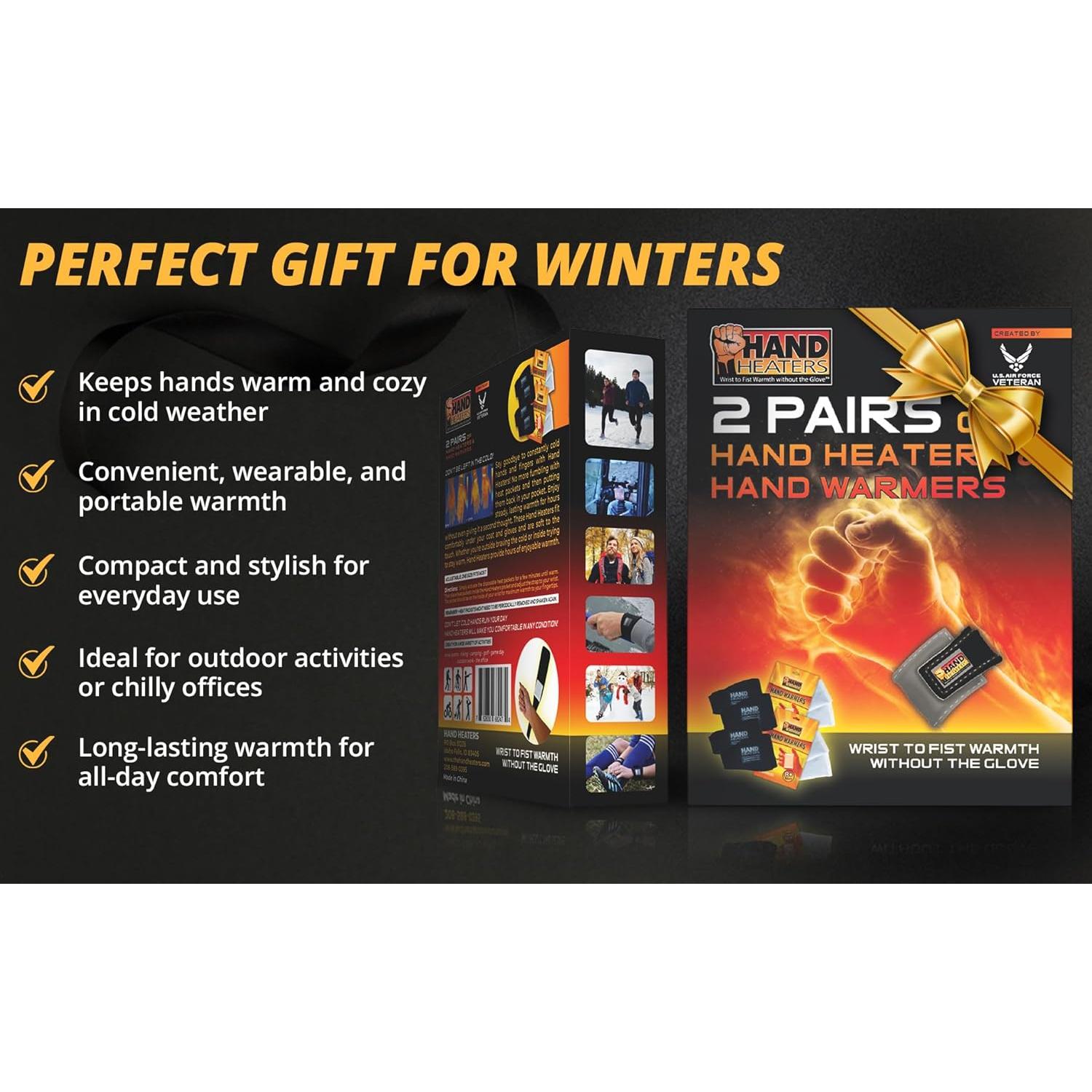 Muñequera Calentadora T Built con 4 Calentadores Desechables