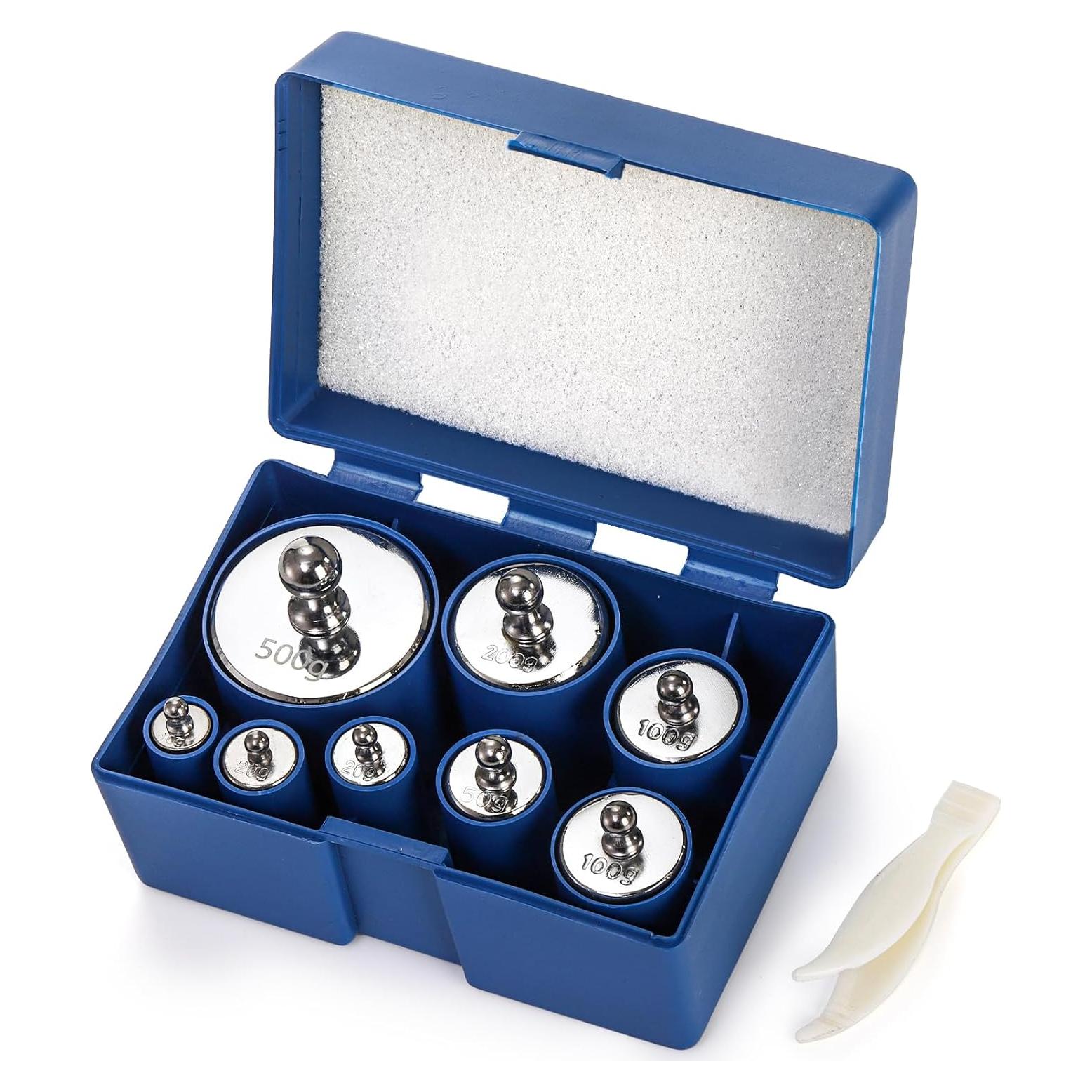 Kit de Pesas de Calibración Bekith 1000g con Estuche