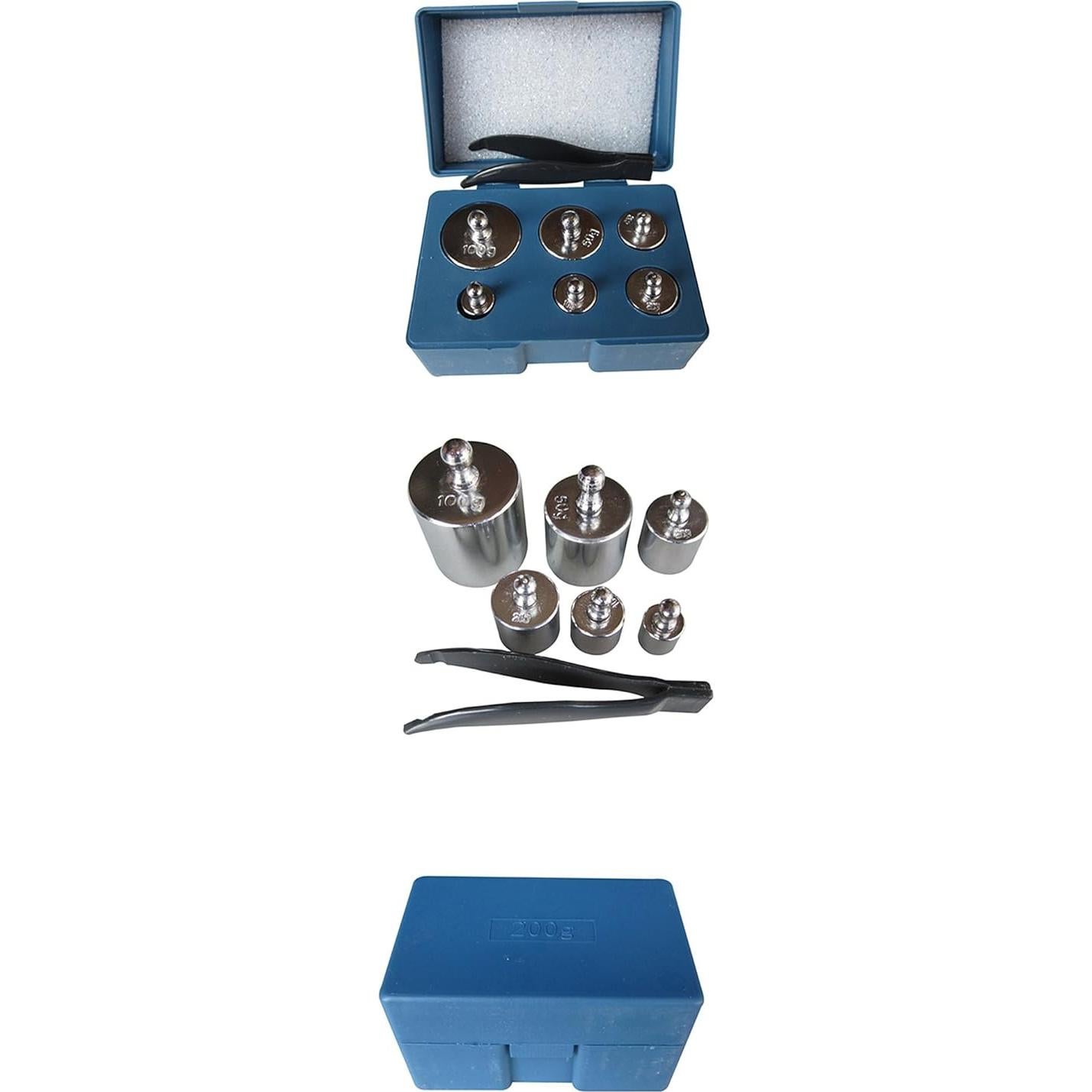 Kit de Pesas de Calibración de Acero Inoxidable Magikon 205g