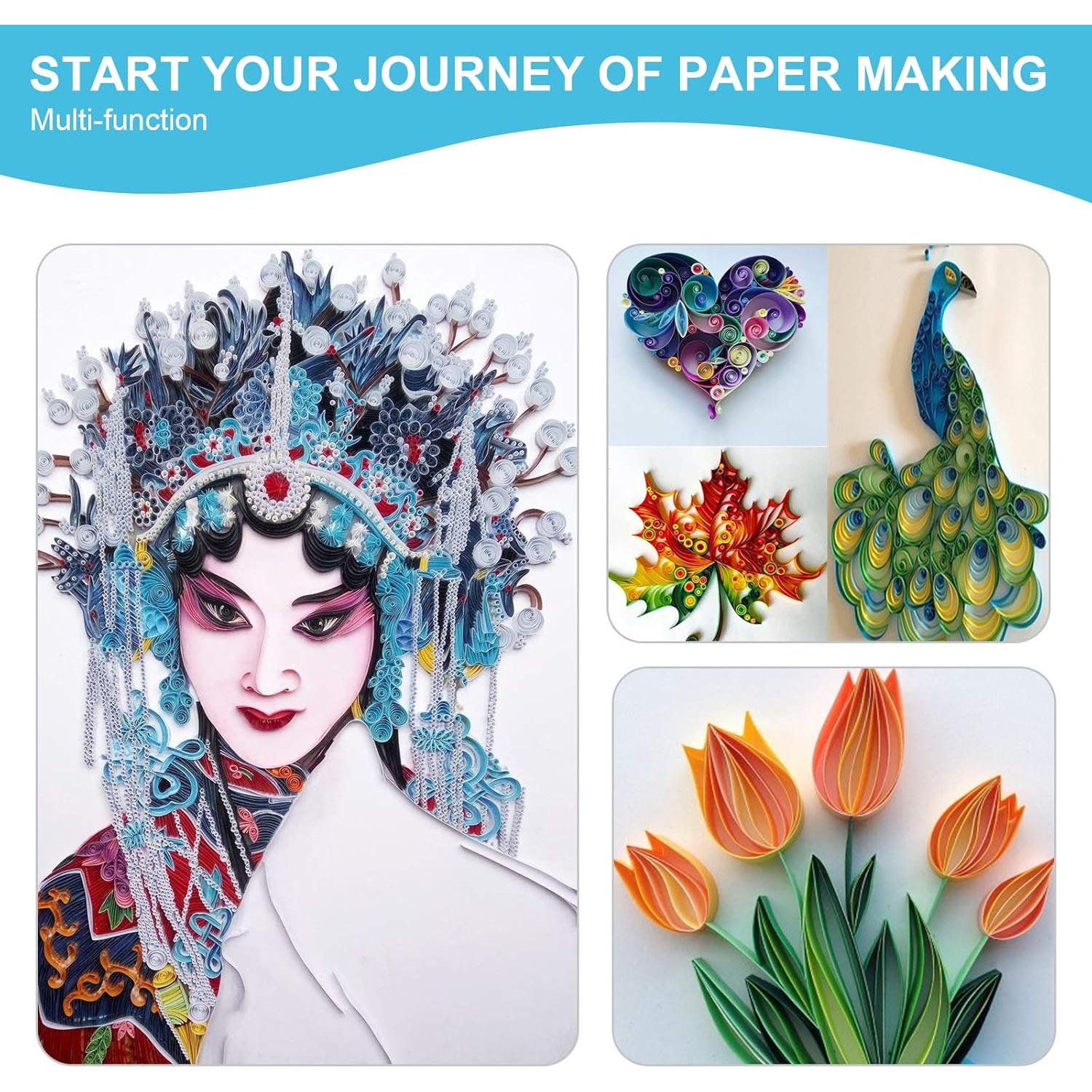 KITANIS Kit de Herramientas de Quilling 14 Piezas para Manualidades