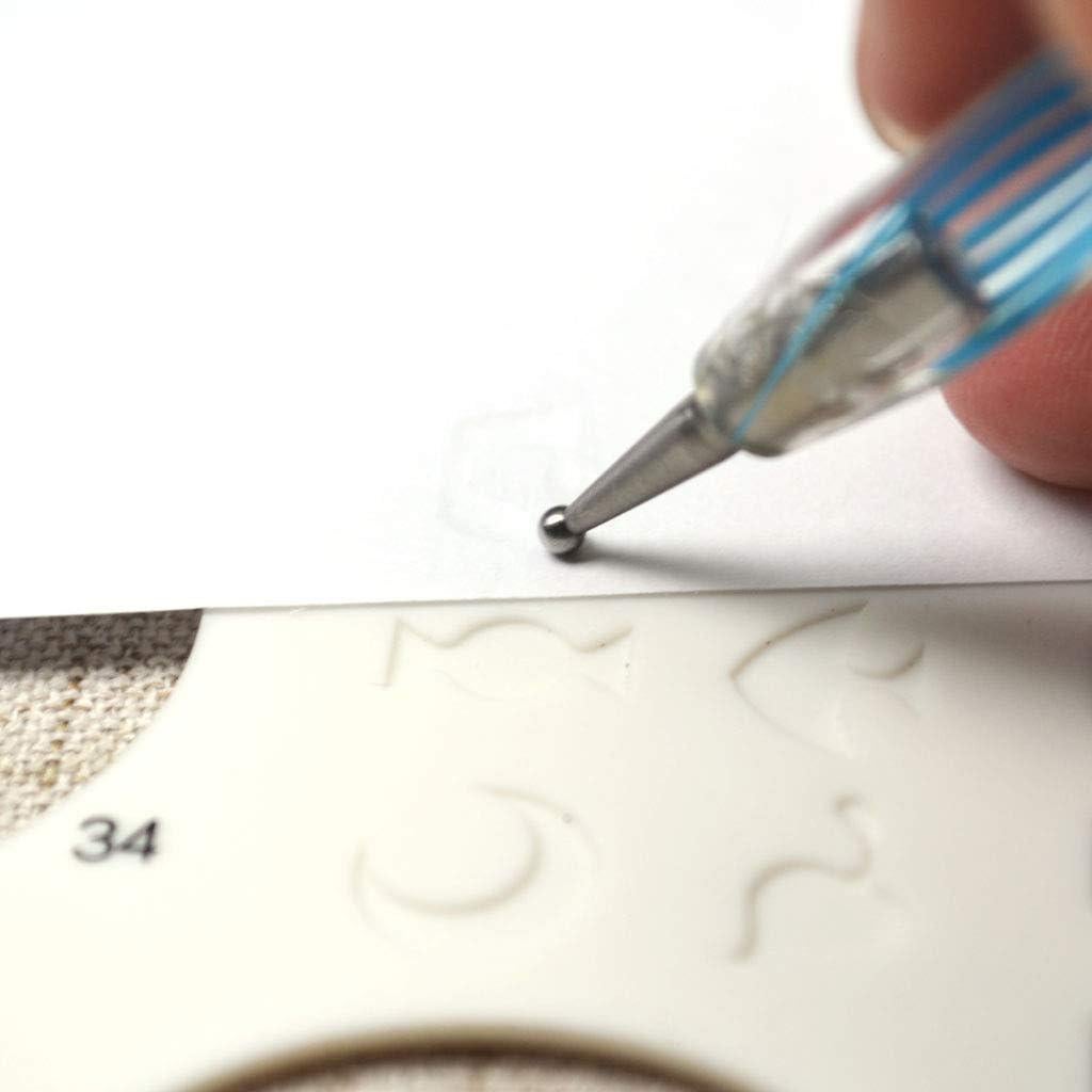 Set Clásico de Quilling JUYA QK10 Azul con Pegamento 120 Piezas