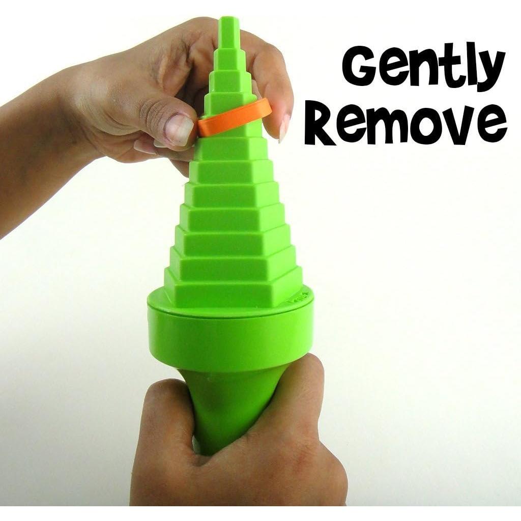 Quill On Border Buddy Verde - 7 Torres para Quilling