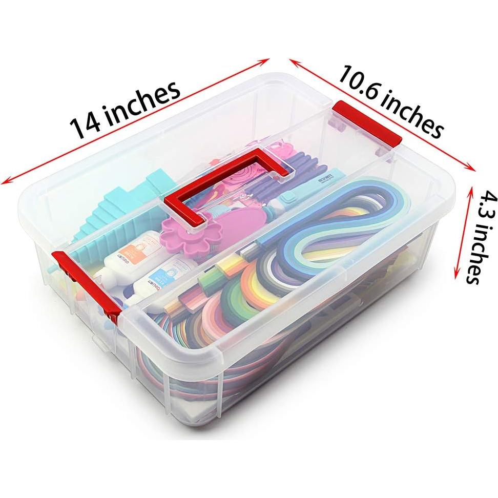 Kit de Quilling de Papel MDLUU con 1860 Tiras y 22 Herramientas