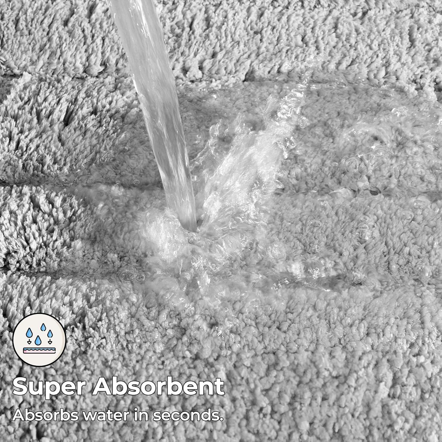 Alfombrilla de Baño GRANNY SAYS Gris 40x60 cm Antideslizante