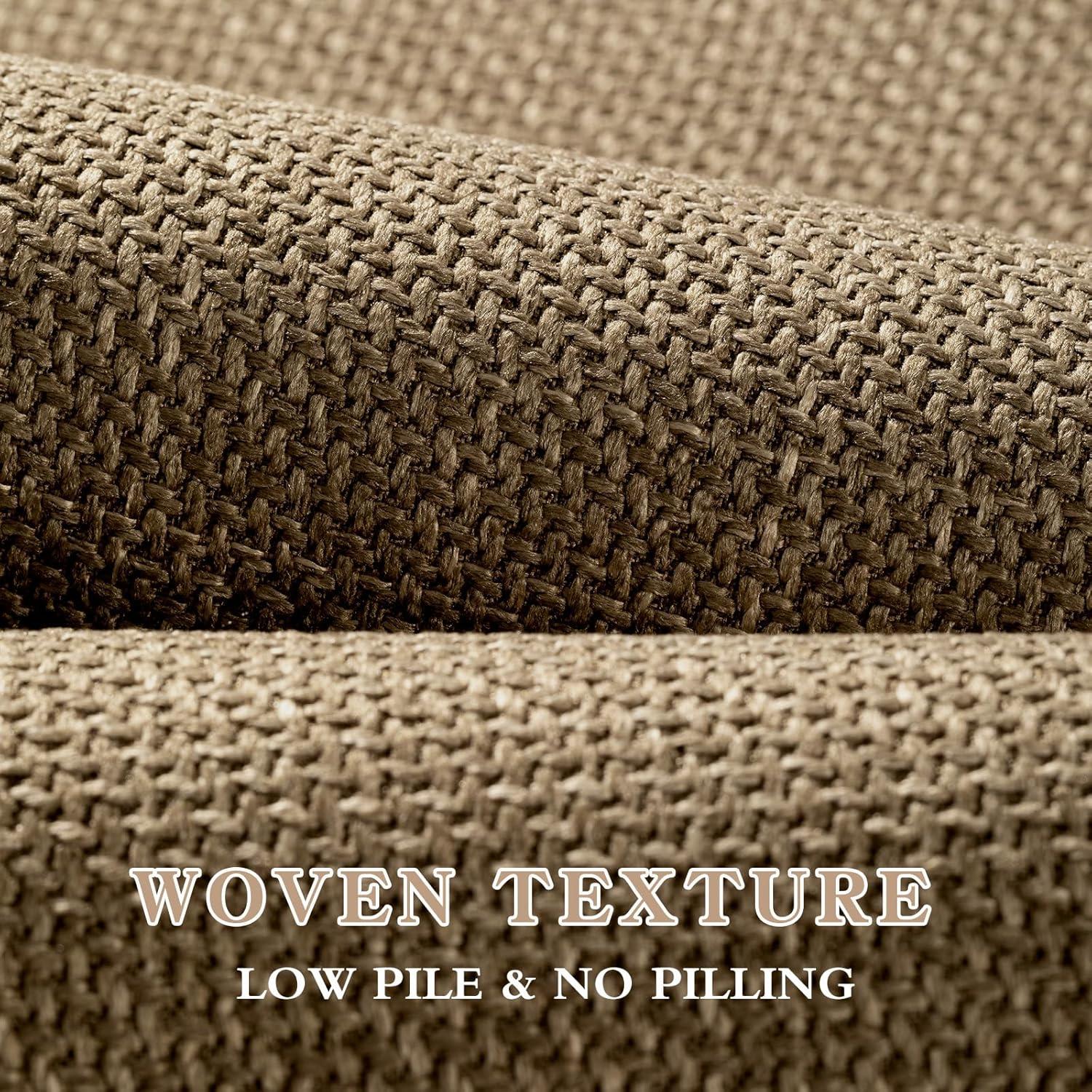 Alfombrilla de Baño Antideslizante Chakme 61x43 cm Beige Oscuro