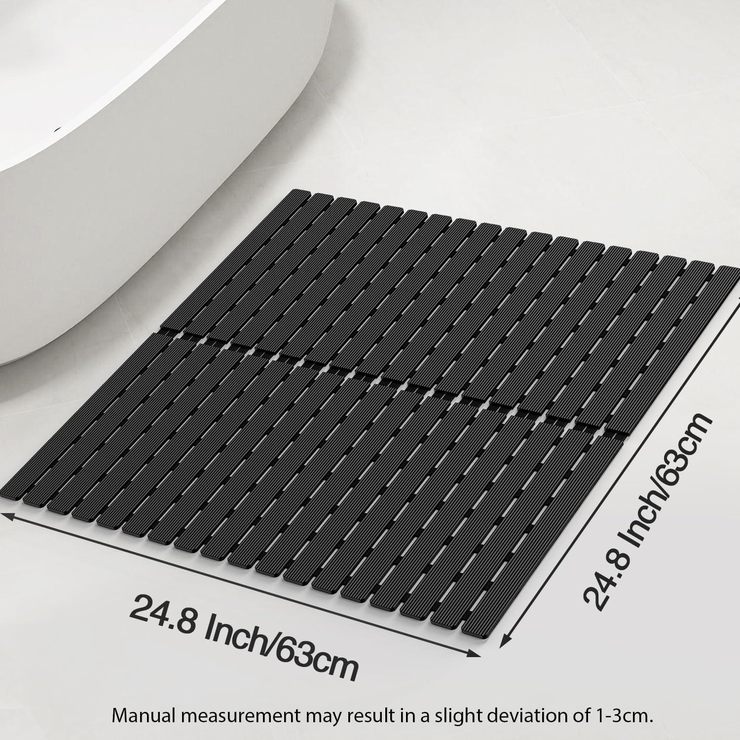 Alfombra de Ducha Antideslizante MBOSS 61x61cm Ecológica