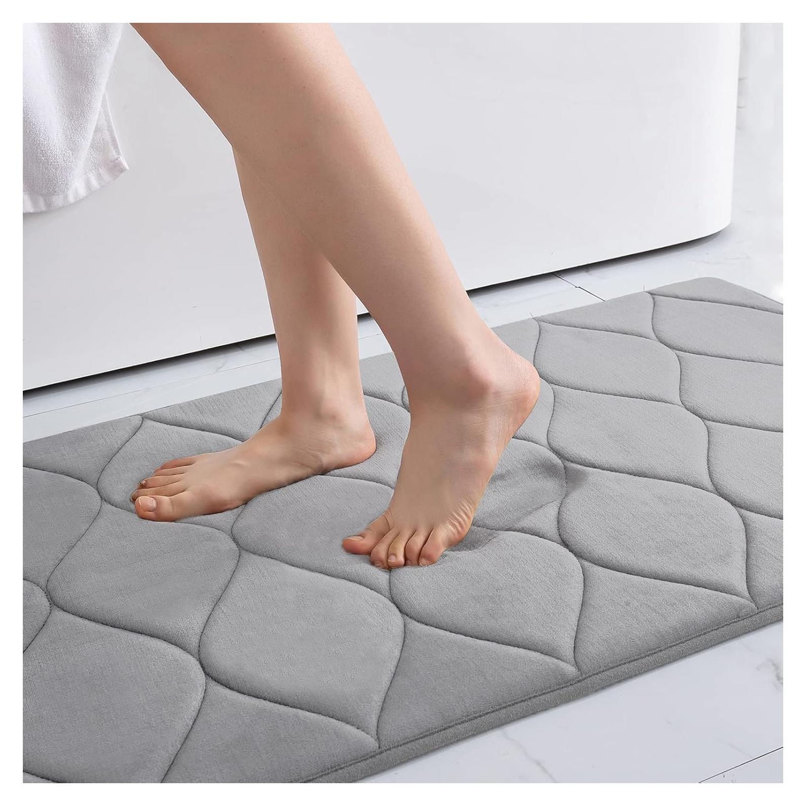 Alfombra de Baño Colorxy 76x50cm Espuma Memoria Antideslizante