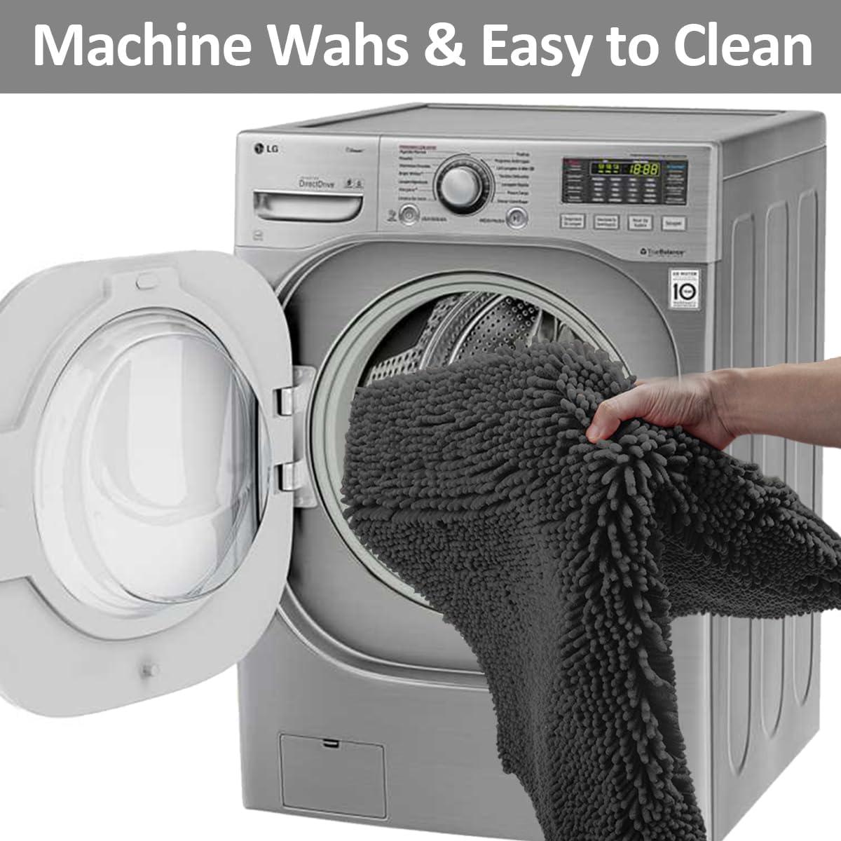 Juego de 3 Alfombrillas de Baño Antideslizantes RUN HELIX