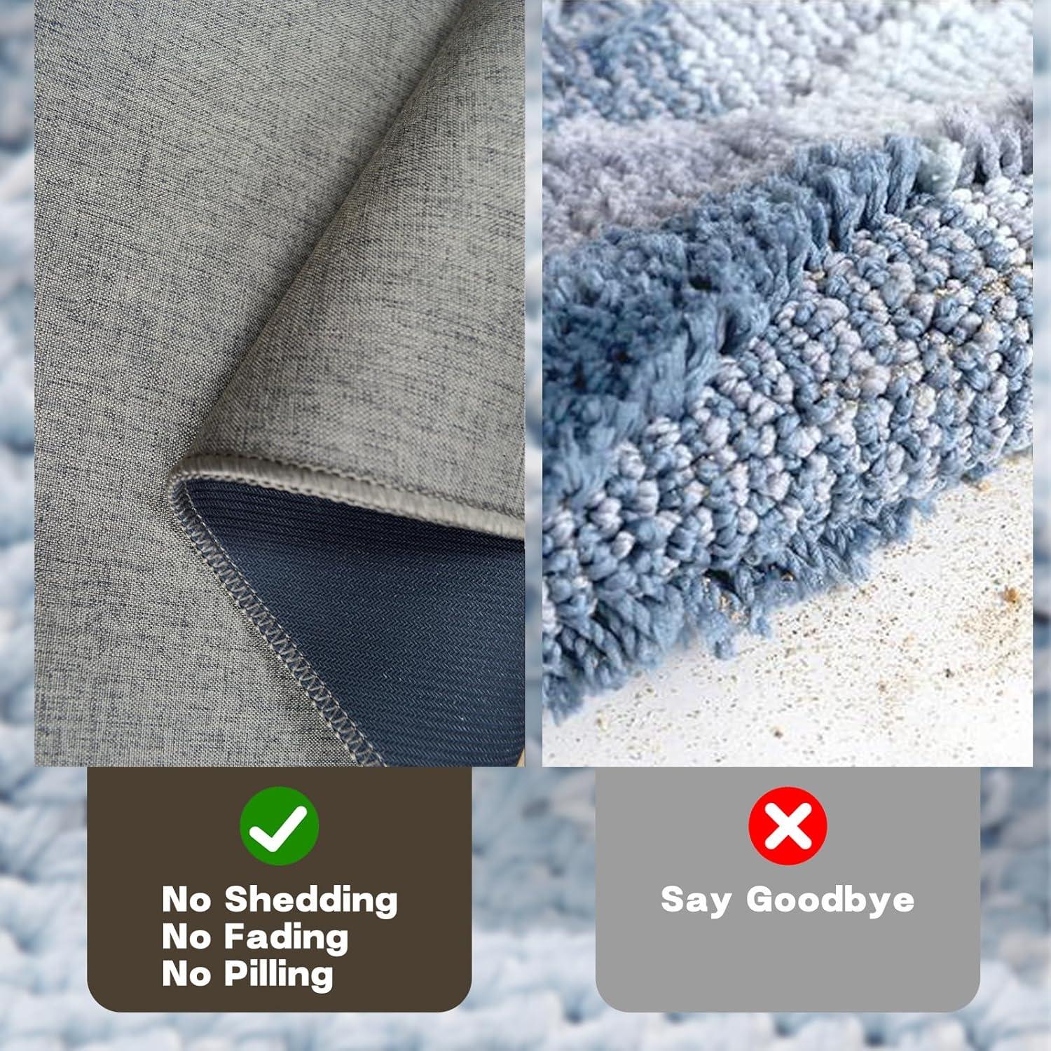 Alfombra de Baño Yancorp 40x66cm Antideslizante Marrón