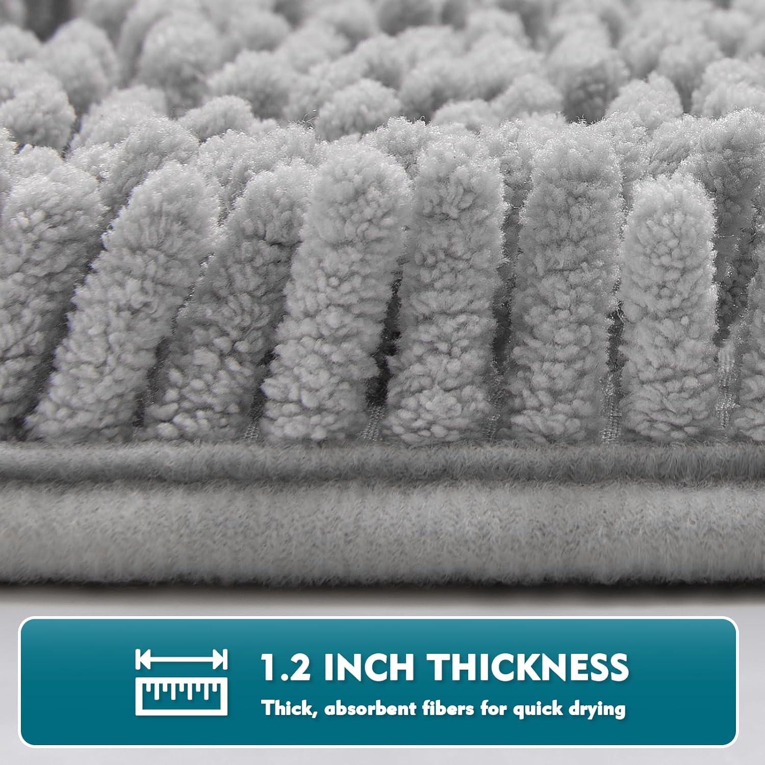 Juego de Alfombrillas de Baño RUN HELIX 3 Piezas Antideslizante