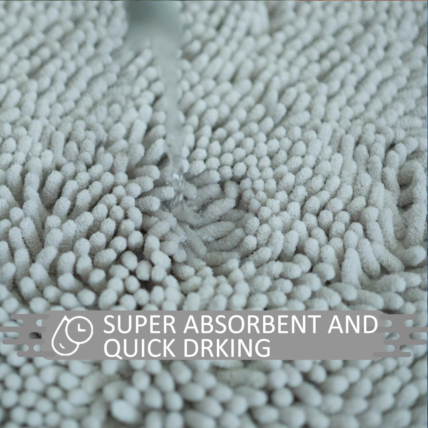 Conjunto de Alfombrillas de Baño Flotstiga 2 Piezas Antideslizantes