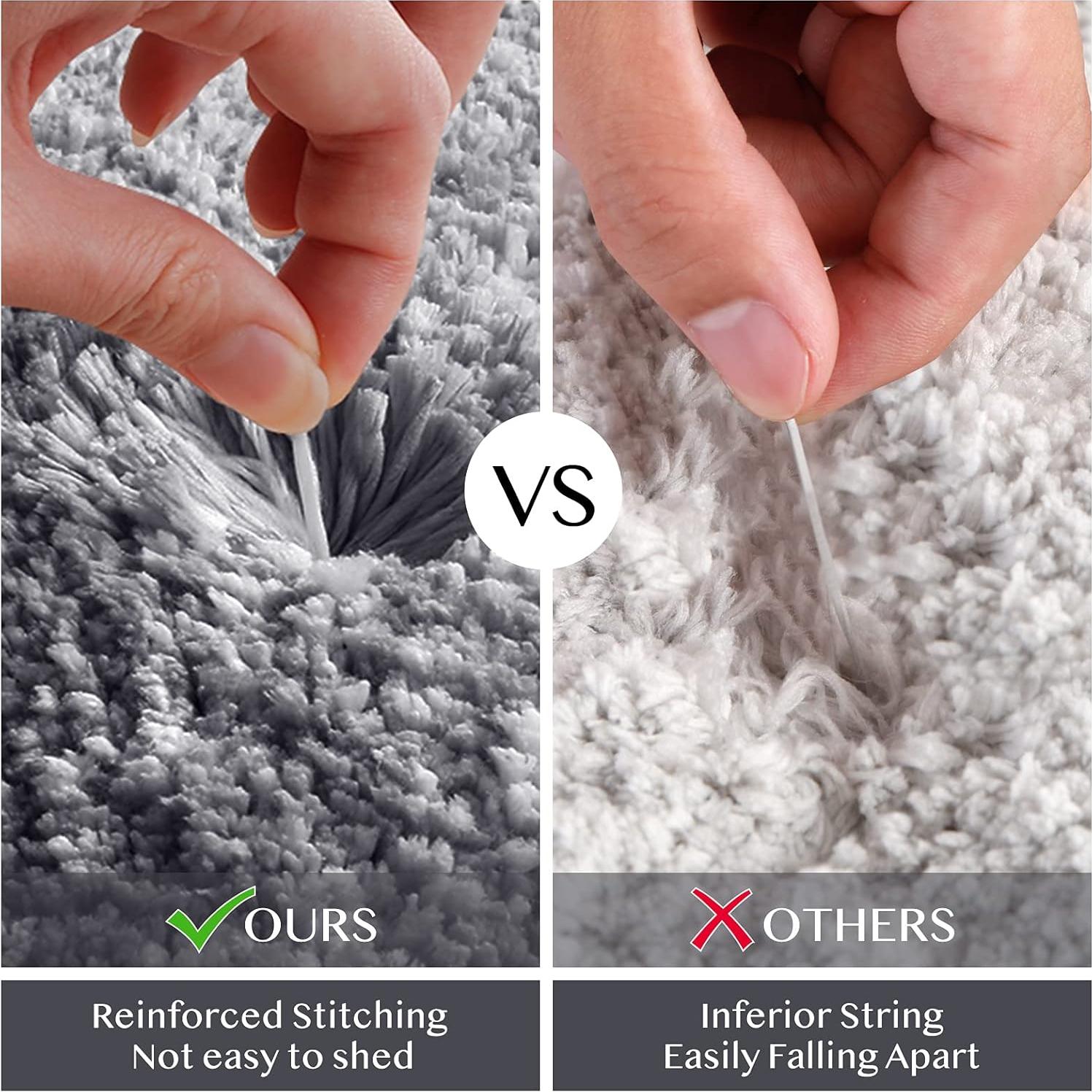 Alfombra de Baño KMAT 40x60cm Gris Gradiente Antideslizante