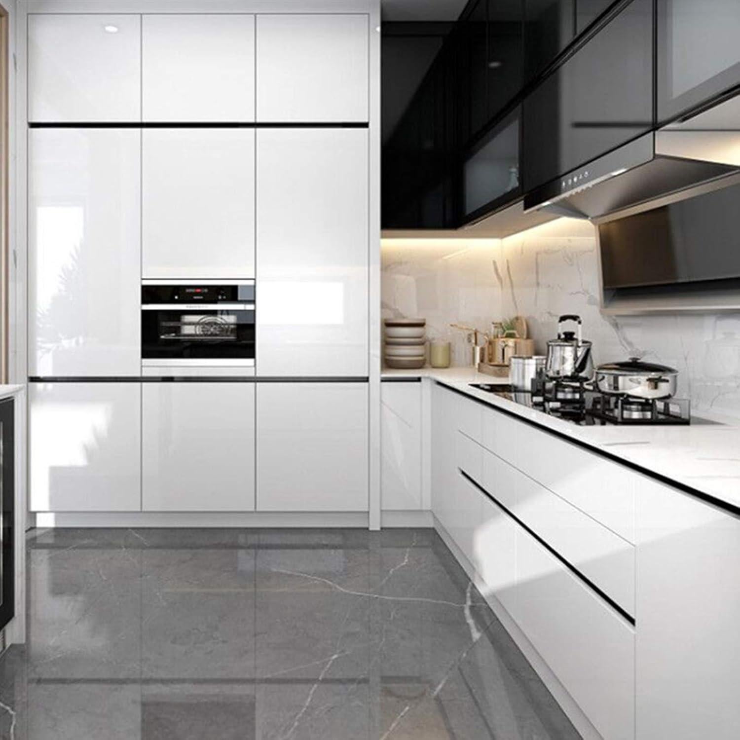 Papel Contacto Autoadhesivo TANONE Blanco Brillante 40x200 cm