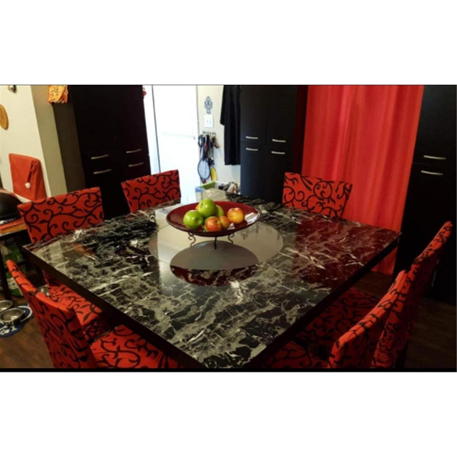 Papel Contacto Autoadhesivo Yancorp Mármol Negro 30x200 cm