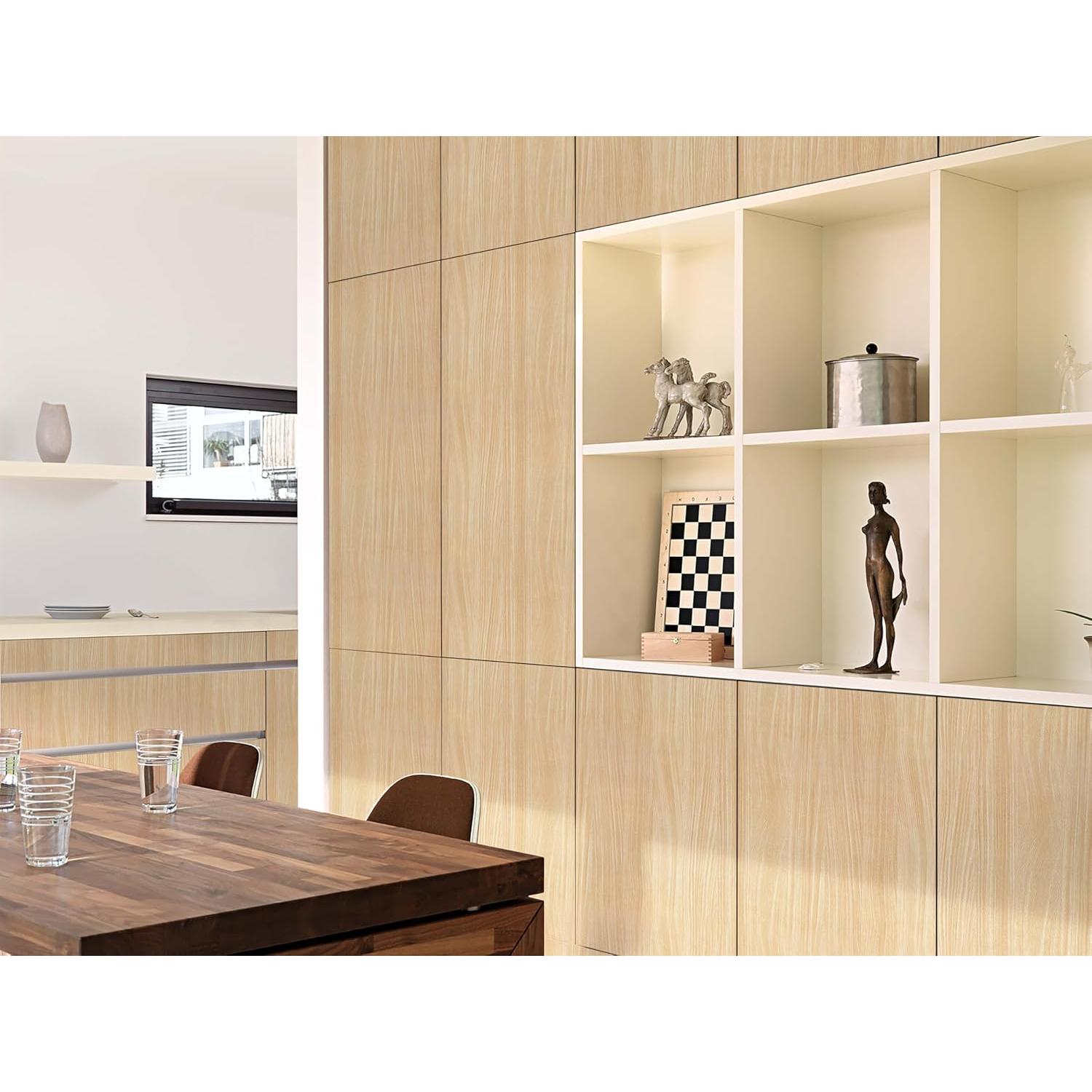 Papel Contacto Autoadhesivo Heroad Madera Clara 0.88 m²