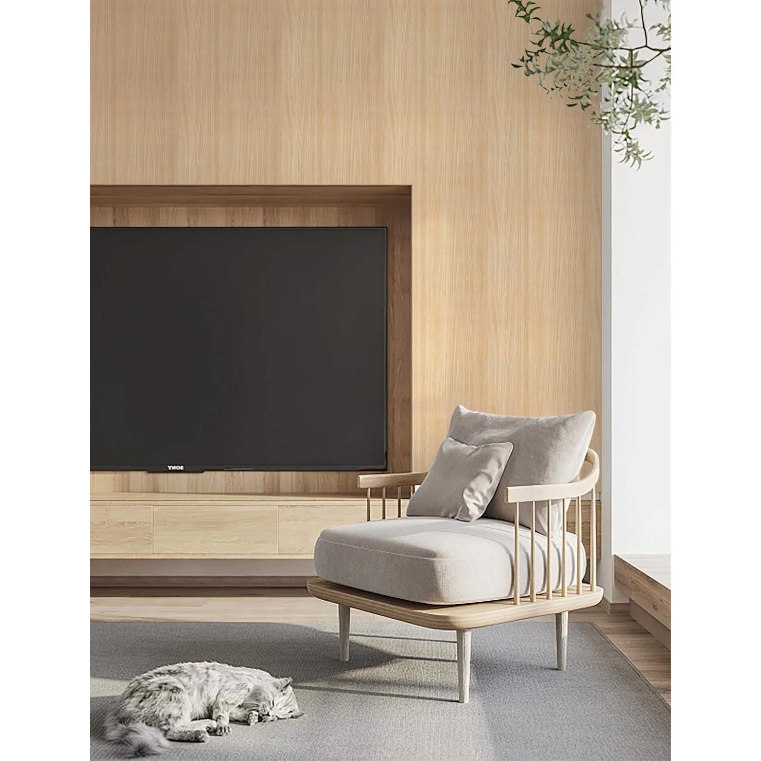 Papel Contacto Autoadhesivo Heroad Madera Clara 0.88 m²