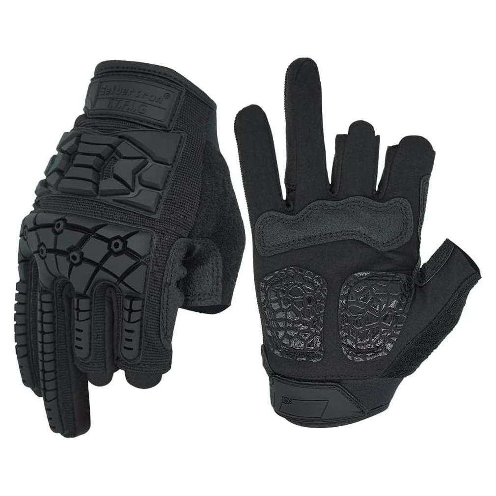 Guantes Tácticos Seibertron T.F.F.I.G 2.0 Caucho Flexible