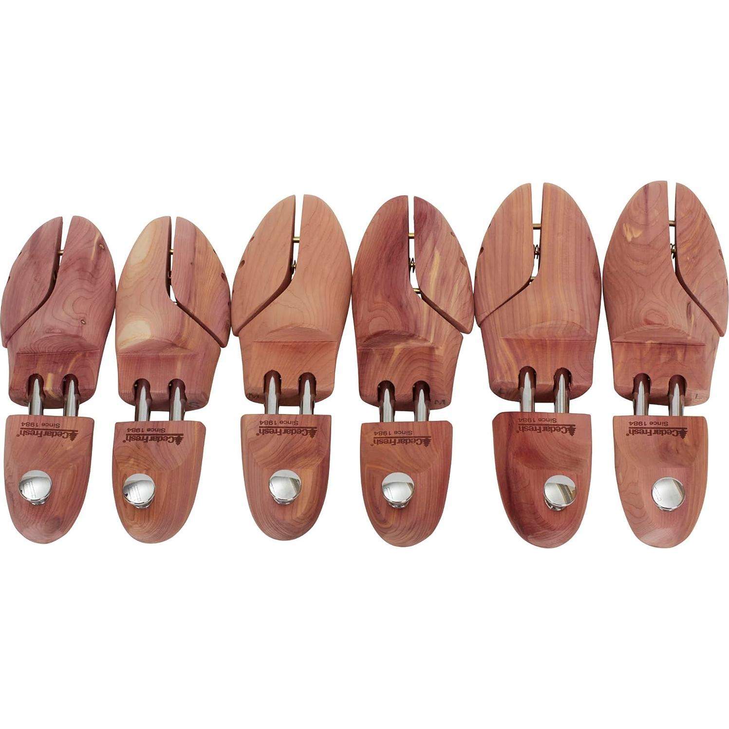 Zapatero de Madera de Cedro Household Essentials Grande 21x74cm