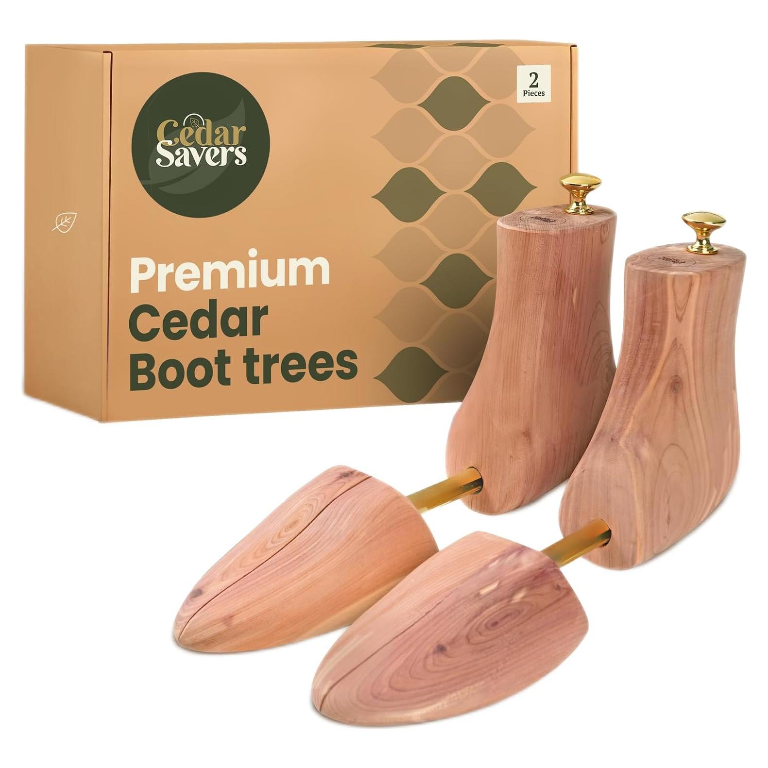 Árbol de Botas de Cedro para Hombres - Tamaño 9-10.5 US