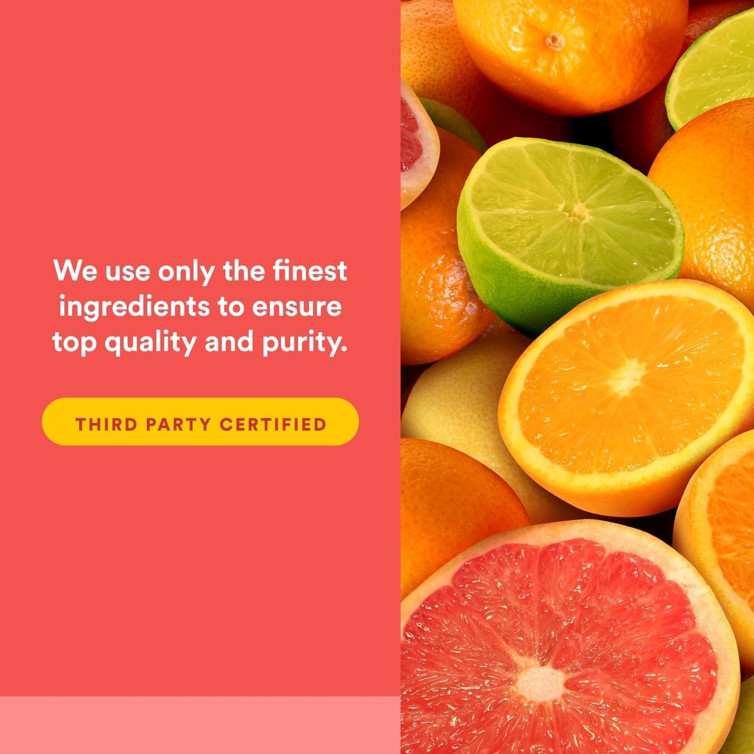 Vitamina C Masticable Factores Naturales 500 mg Niños 180 Tabletas