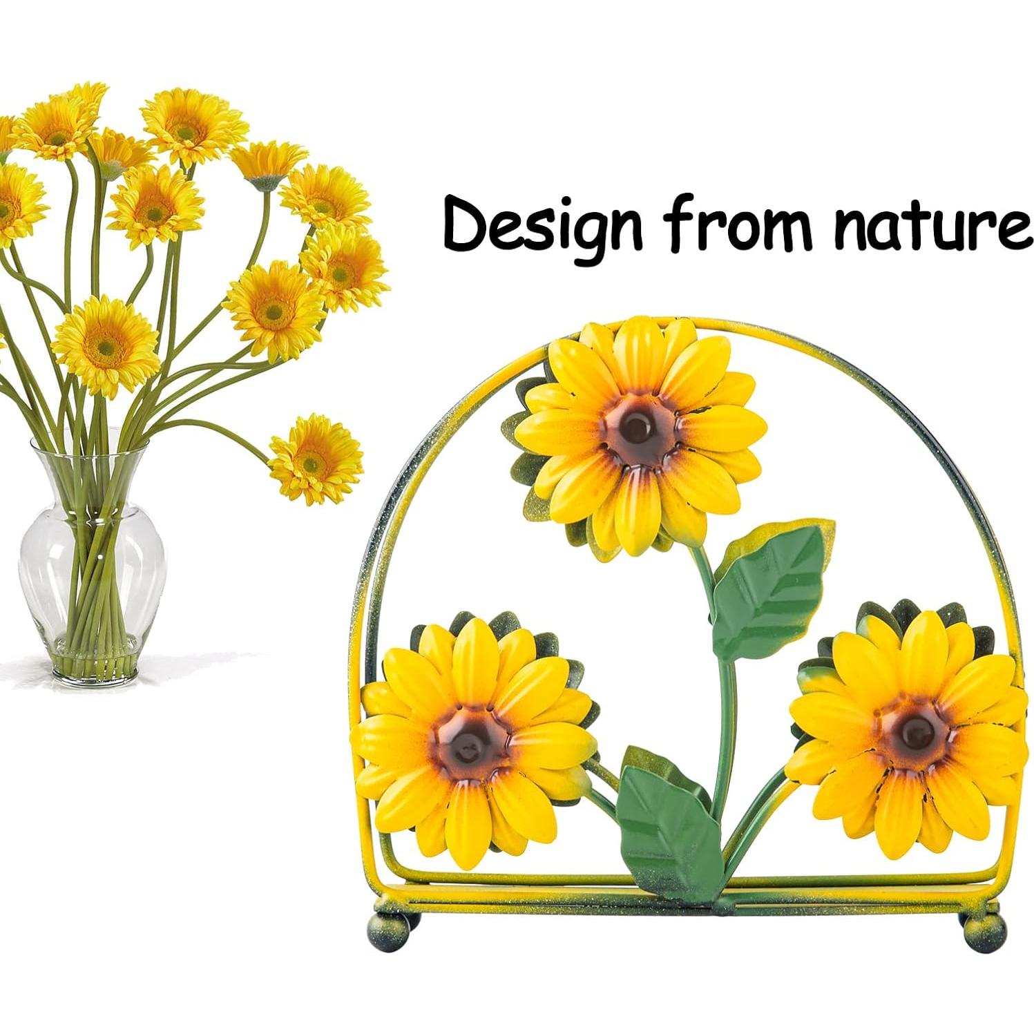 Soporte para Servilletas de Granja dgudgu Negro Acero Inoxidable