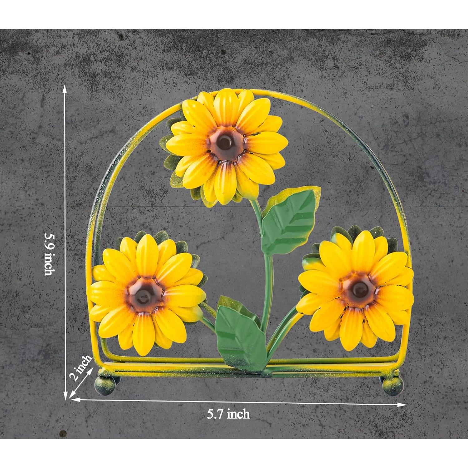 Soporte para Servilletas de Granja dgudgu Negro Acero Inoxidable