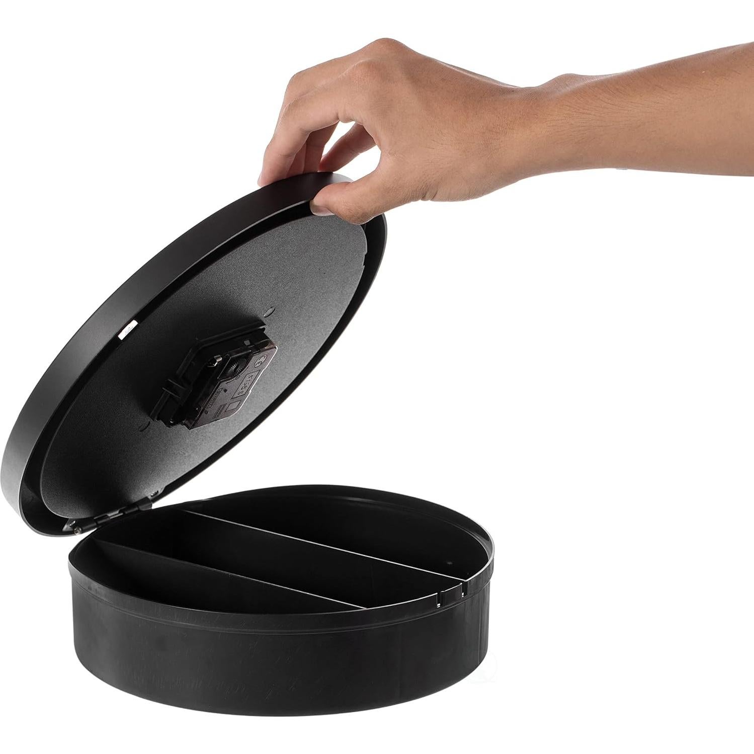 Reloj de Pared Moderno Clockswise con Caja Fuerte Oculta 25.4cm