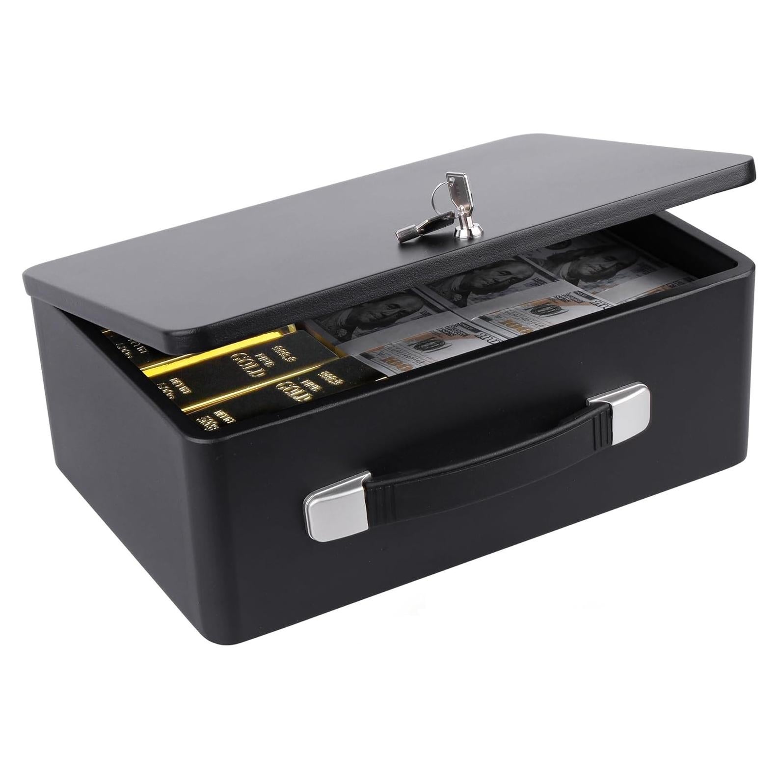 Caja de Documentos a Prueba de Fuego IUZIT S-102 32.5x22.1x11.4cm