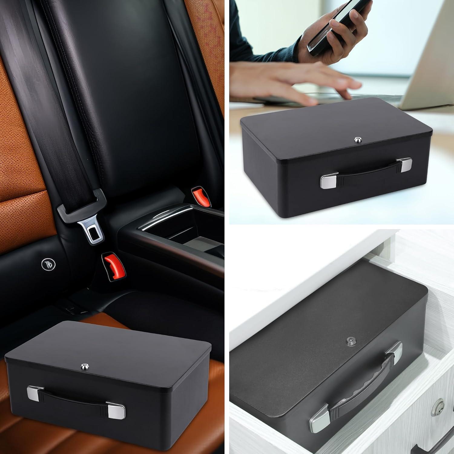 Caja de Documentos a Prueba de Fuego IUZIT S-102 32.5x22.1x11.4cm