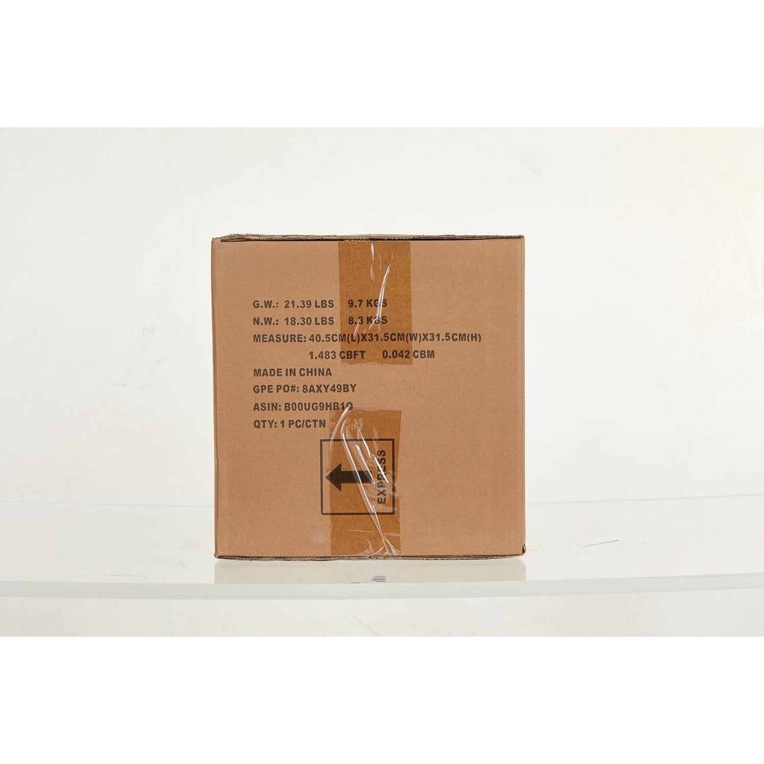 Caja Fuerte Electrónica Amazon Basics 14 Litros Acero Negra