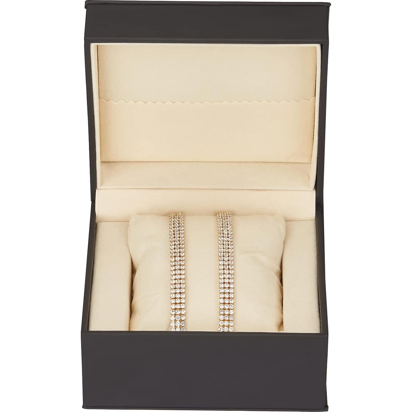 Caja de Reloj Individual de Lujo LETURE Negra con Almohadilla