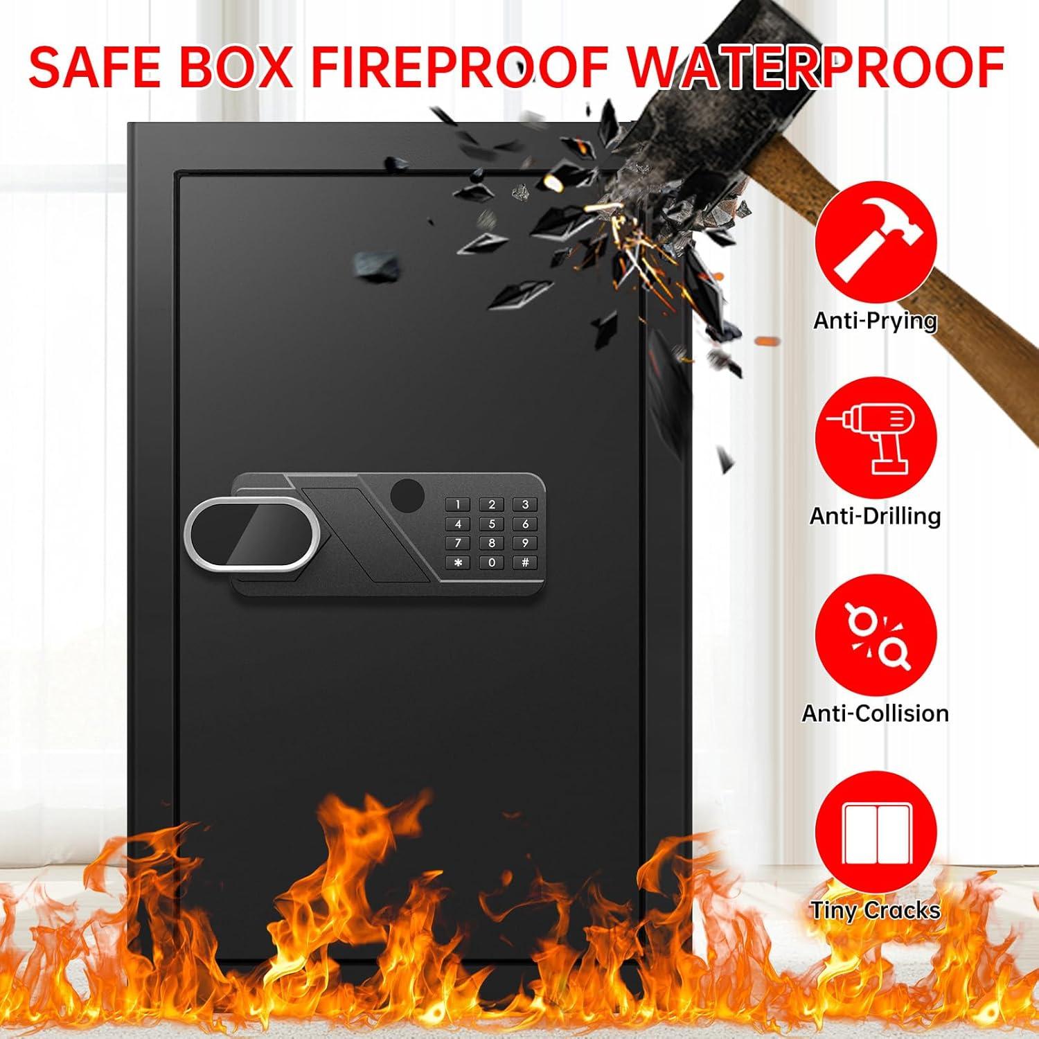 Caja Fuerte Digital EVSUVSRT 5 Pies Cúbicos Antirrobo