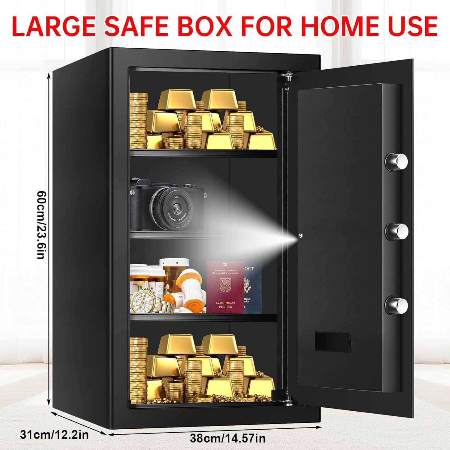 Caja Fuerte Digital EVSUVSRT 5 Pies Cúbicos Antirrobo