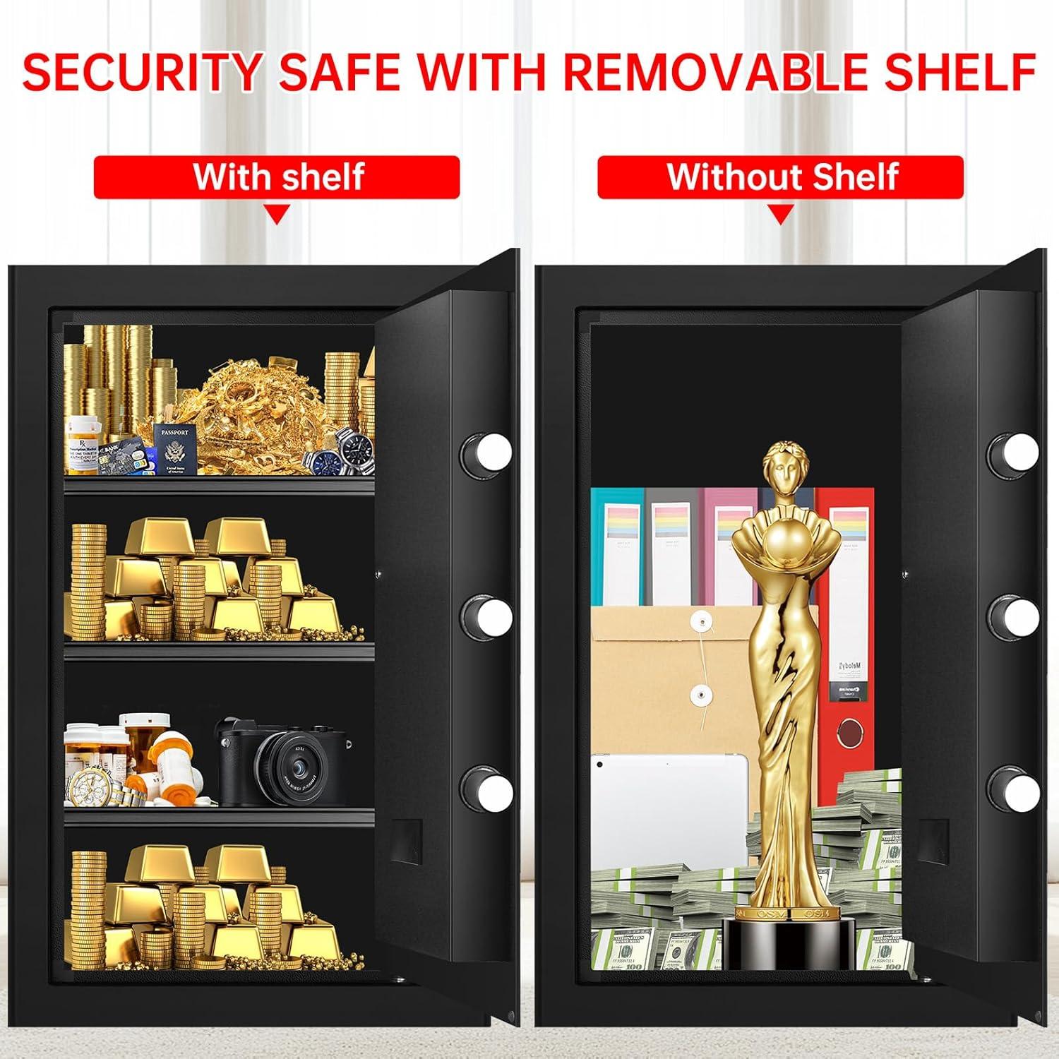 Caja Fuerte Digital EVSUVSRT 5 Pies Cúbicos Antirrobo