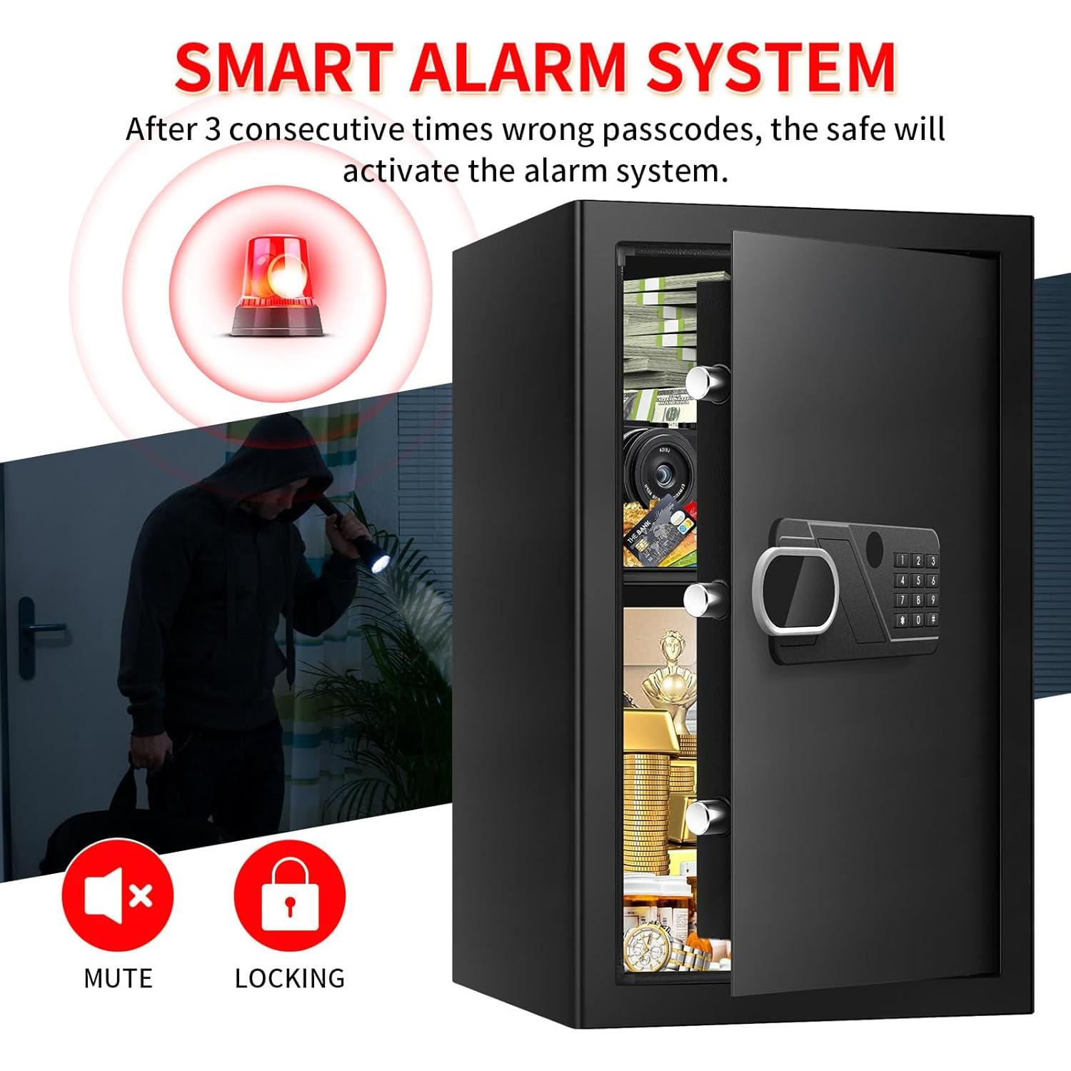 Caja Fuerte Digital EVSUVSRT 5 Pies Cúbicos Antirrobo