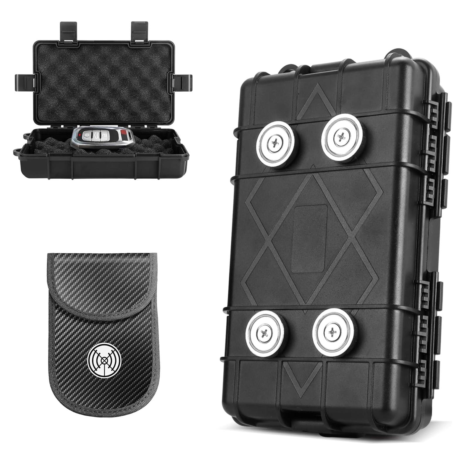 Caja Magnética para Llaves JINGTAO88 - Impermeable y Segura