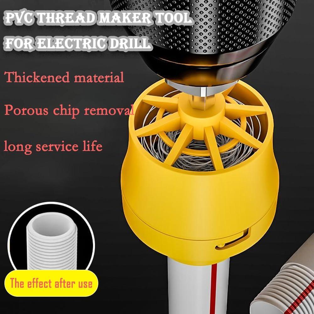 Kit de Roscado de Tuberías de PVC Pvzoqisur - 3 Troqueles