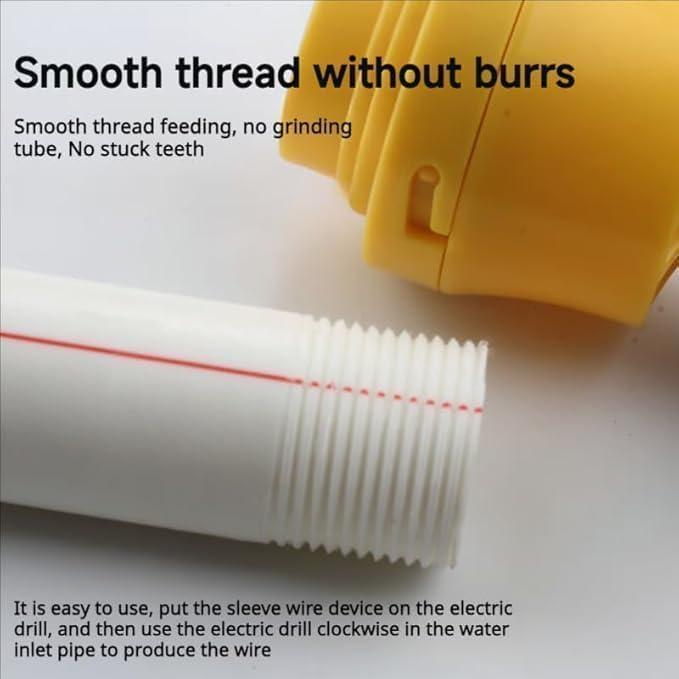 Kit de Roscado de Tuberías de PVC Yifahuodabaodan879 con 3 Troqueles