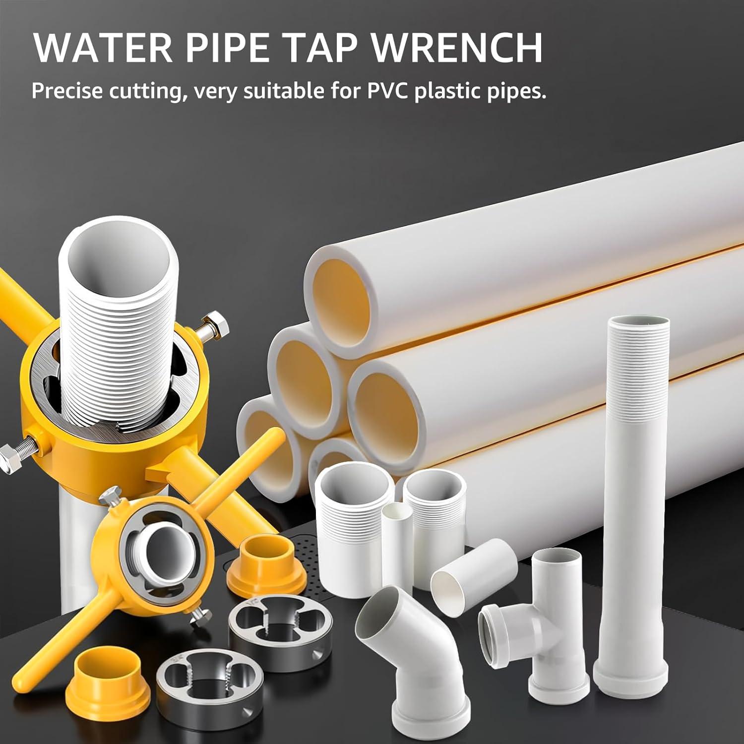 Juego de Herramientas para Hacer Roscas PVC KOUISYY 12 Piezas