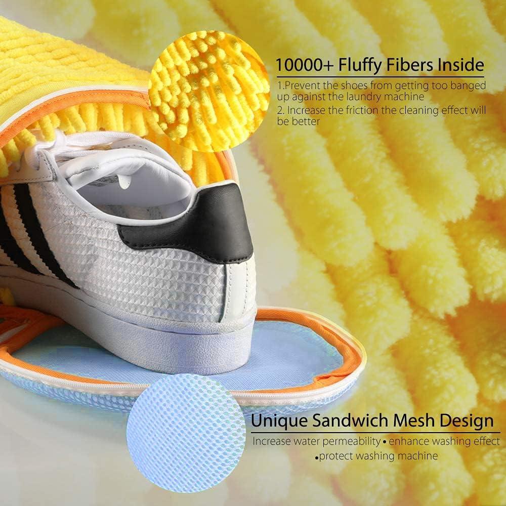 Bolsa de Lavado de Zapatos Teletrogy con Cremallera y Árboles Ajustables